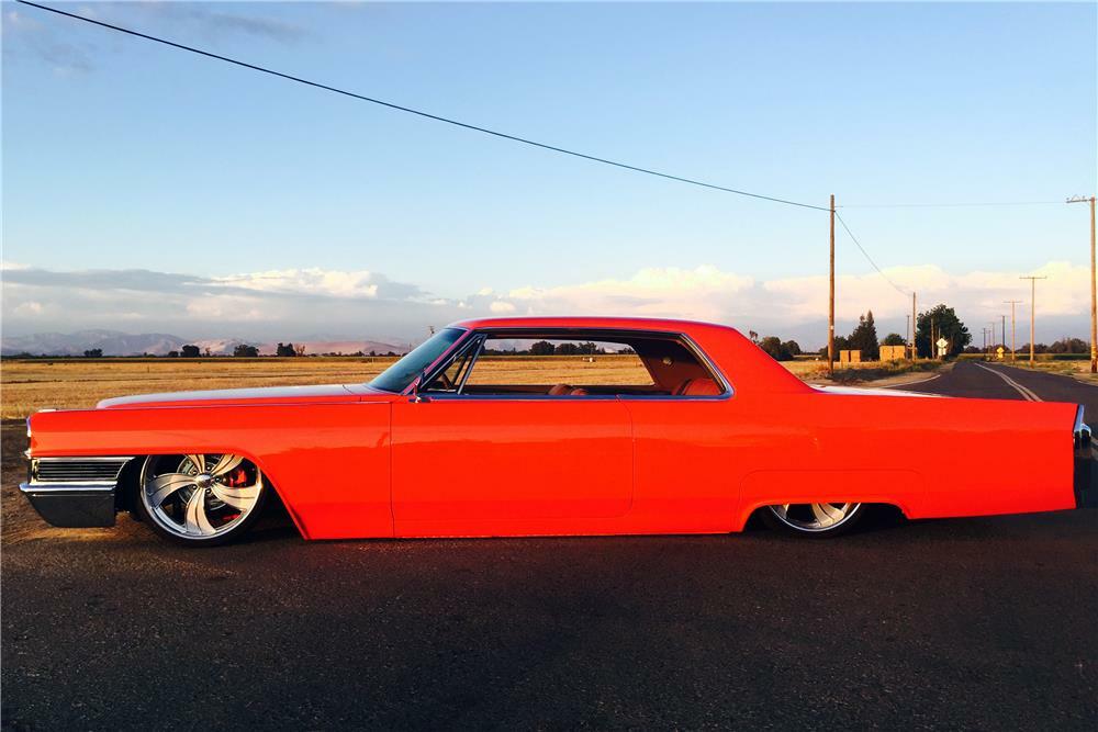 1965 CADILLAC COUPE DE VILLE CUSTOM COUPE - Side Profile - 186906