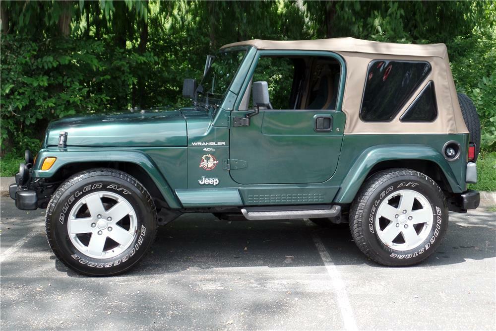 1999 JEEP WRANGLER SUV - Side Profile - 186947