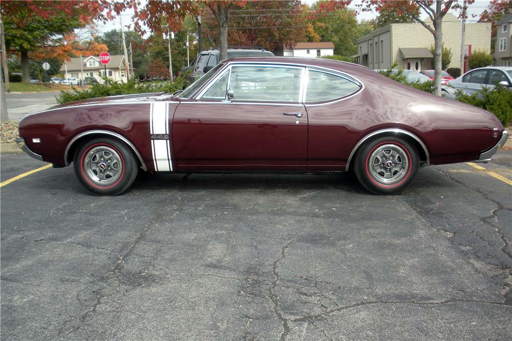 1968 OLDSMOBILE 442  - Side Profile - 186960