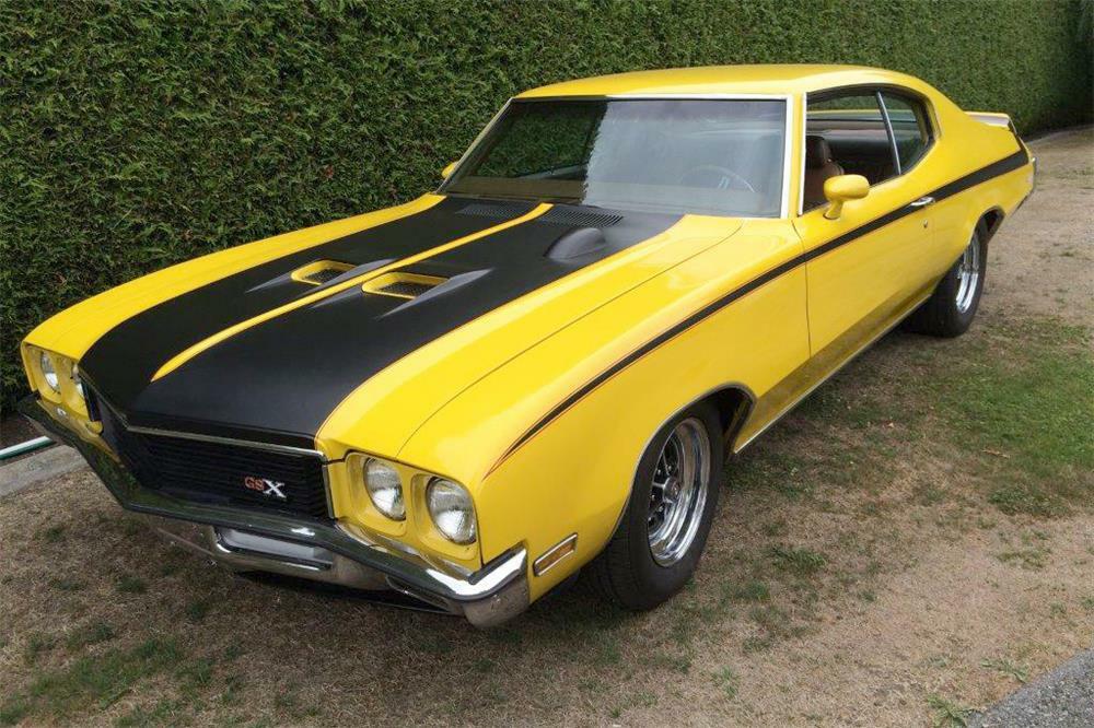 1972 BUICK SKYLARK CUSTOM HARDTOP - Front 3/4 - 186963