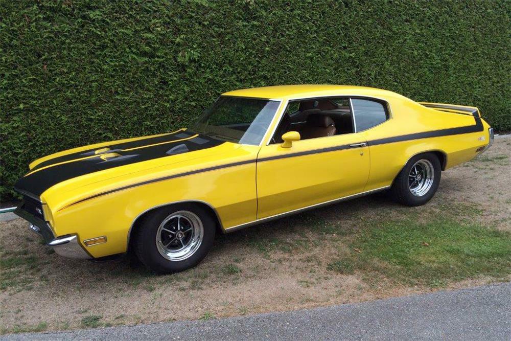 1972 BUICK SKYLARK CUSTOM HARDTOP - Side Profile - 186963