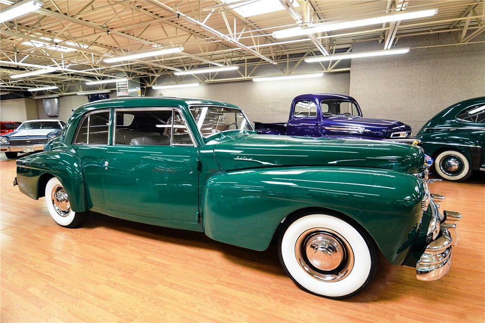 1948 LINCOLN CONTINENTAL - Side Profile - 187032