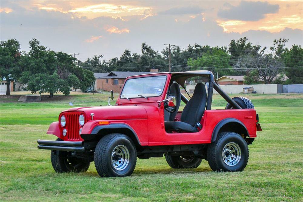 1980 JEEP CJ-7 RENEGADE - Front 3/4 - 187041