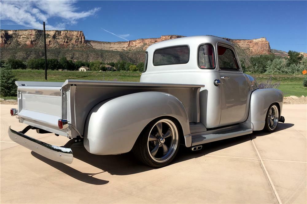 1953 CHEVROLET 3100 CUSTOM PICKUP - Side Profile - 187058