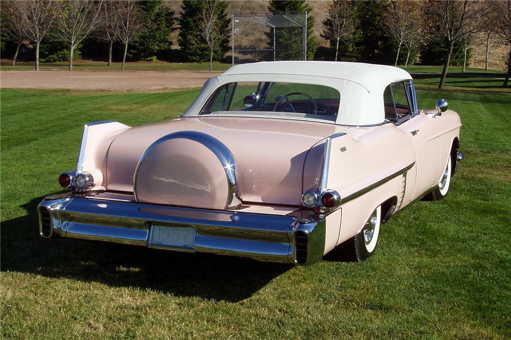 1957 CADILLAC SERIES 62 CONVERTIBLE - Rear 3/4 - 187151