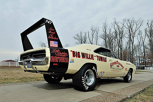 1969 DODGE DAYTONA WING RACE CAR - Rear 3/4 - 187241