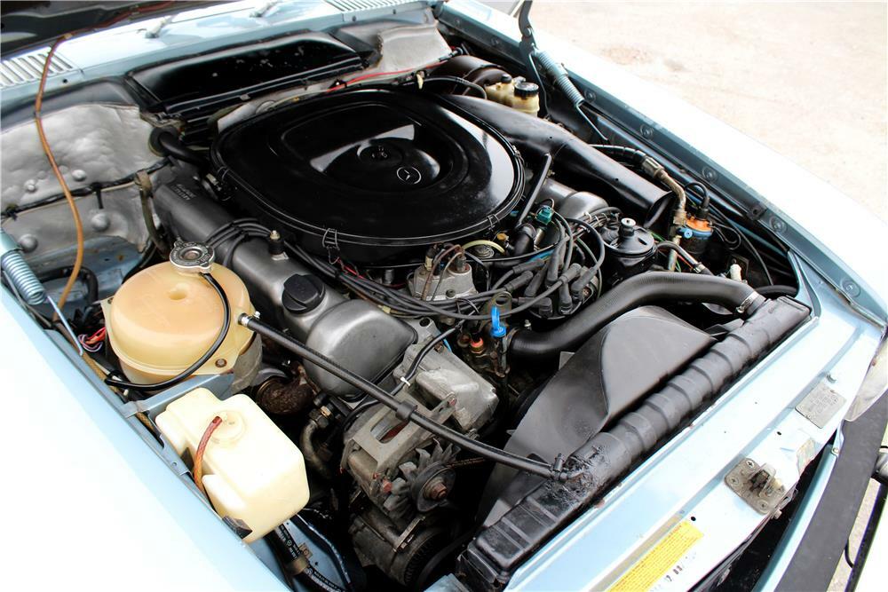 1977 MERCEDES-BENZ 450SL CONVERTIBLE - Engine - 187245