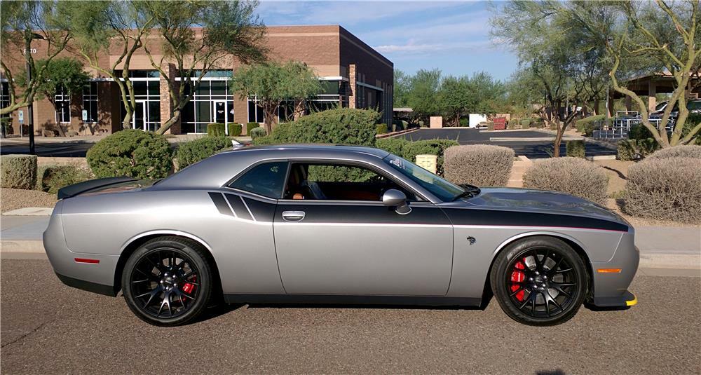 2015 DODGE CHALLENGER HELLCAT - Side Profile - 187247