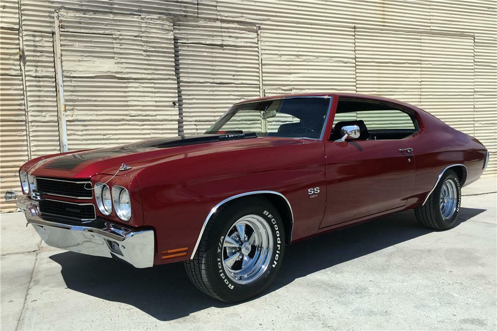 1970 CHEVROLET CHEVELLE SS CUSTOM COUPE - Front 3/4 - 187313.