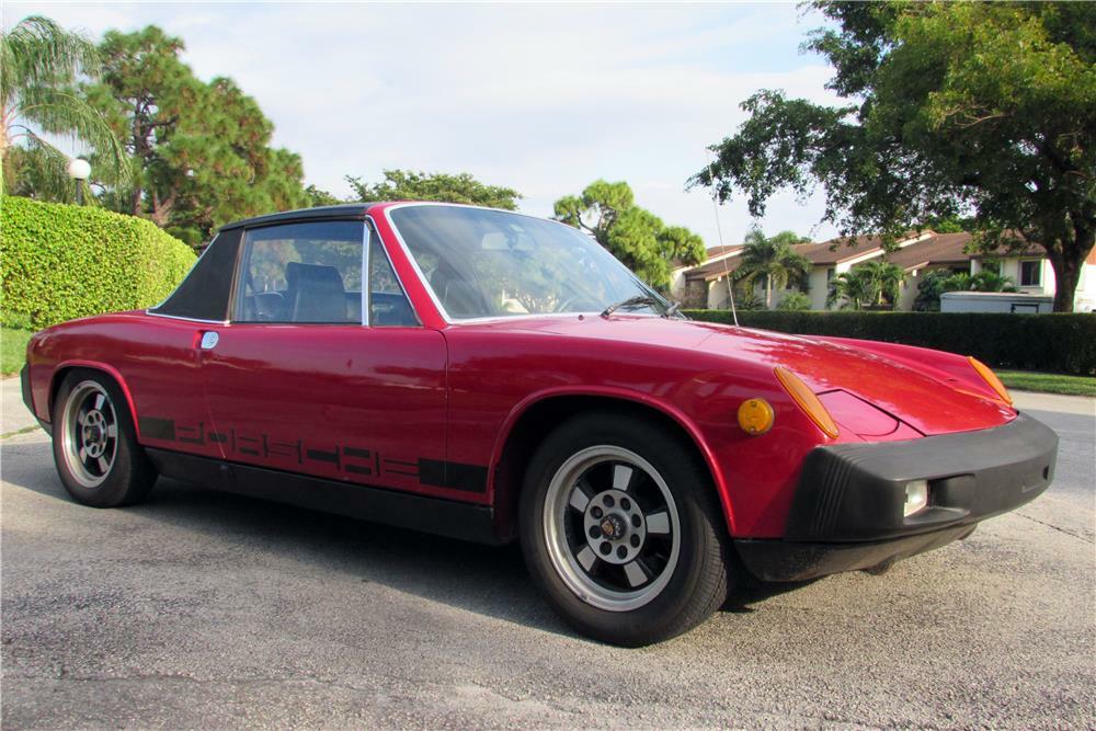 1975 PORSCHE 914 TARGA - Front 3/4 - 187355