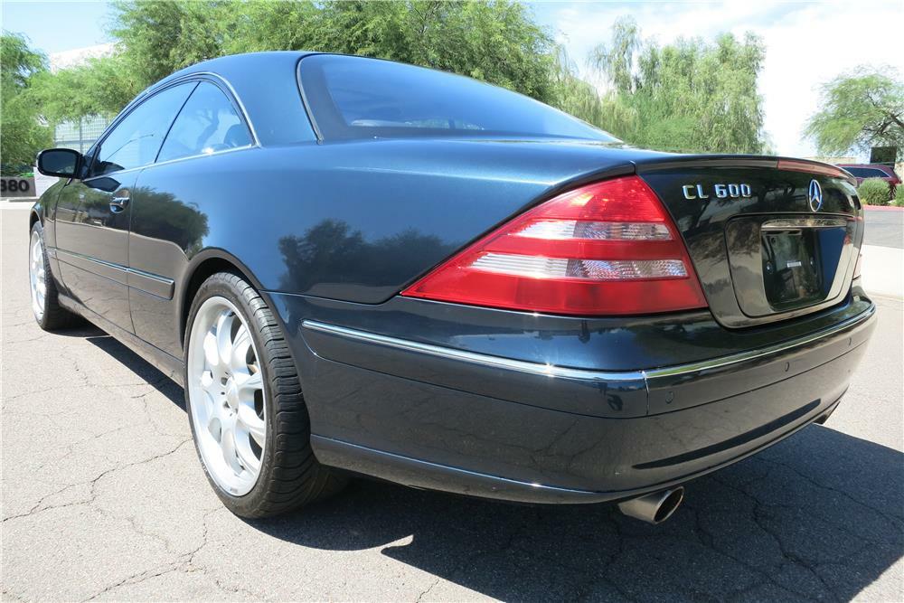 2001 MERCEDES-BENZ CL600  - Rear 3/4 - 187403