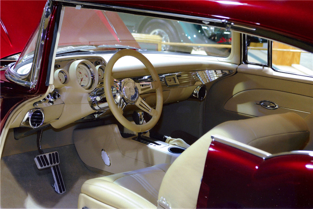 1957 CHEVROLET BEL AIR CUSTOM HARDTOP - Interior - 187442