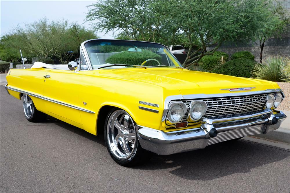 1963 Chevrolet Impala Ss Custom Convertible