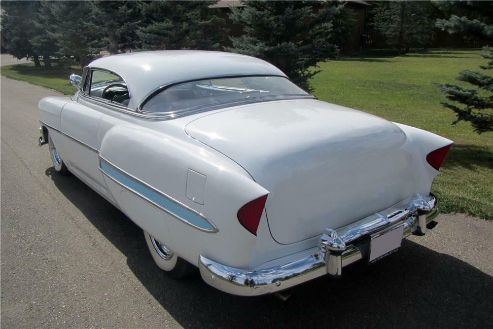 1954 CHEVROLET BEL AIR CUSTOM HARDTOP Rear 3/4 187706