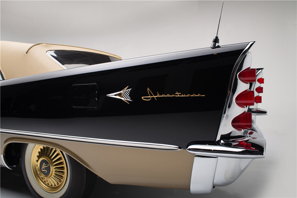 1957 DESOTO ADVENTURER CONVERTIBLE - Rear 3/4 - 187813
