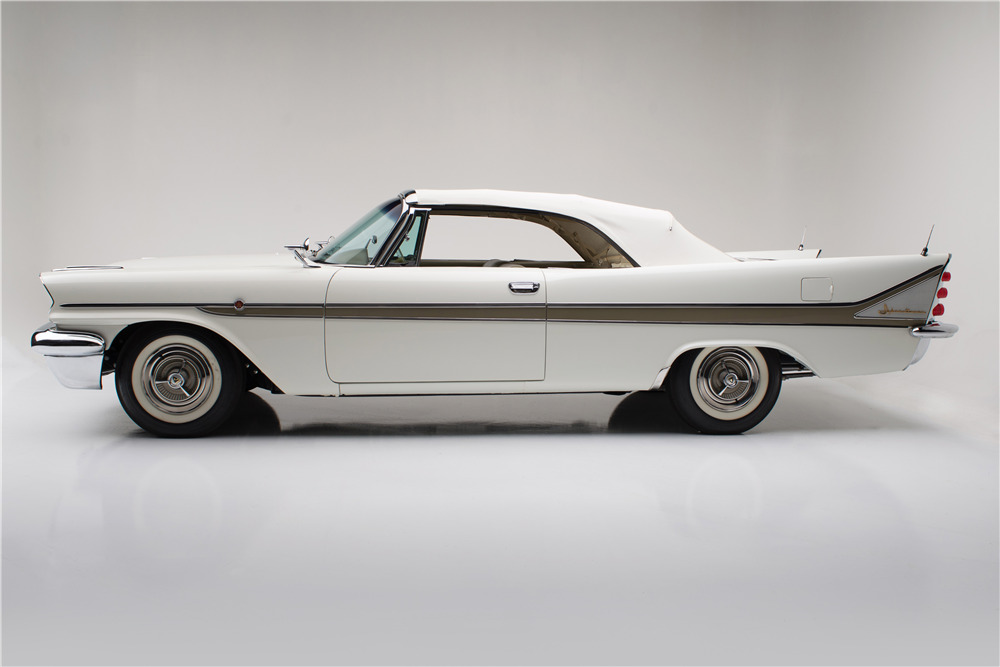 1958 DESOTO ADVENTURER CONVERTIBLE - Side Profile - 187818