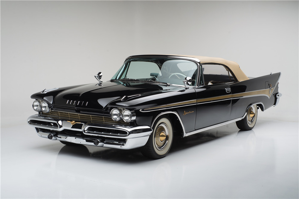 1959 DESOTO ADVENTURER CONVERTIBLE - Front 3/4 - 187821