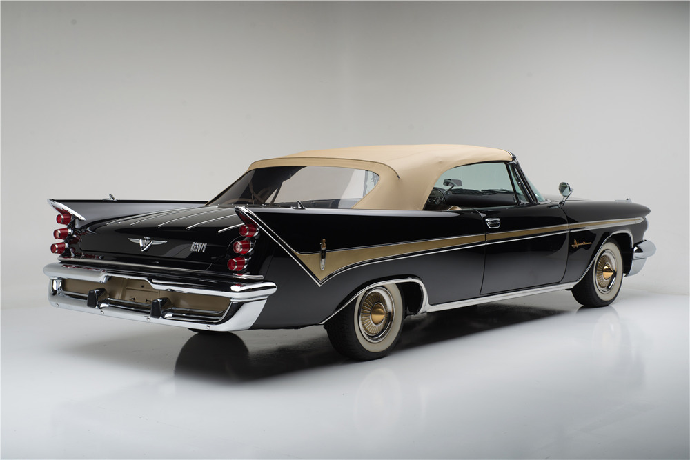 1959 DESOTO ADVENTURER CONVERTIBLE - Rear 3/4 - 187821