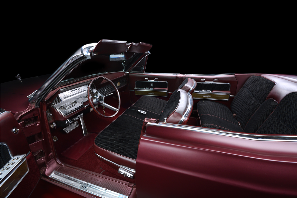 1966 LINCOLN CONTINENTAL CUSTOM 4 DOOR CONVERTIBLE - Interior - 188074