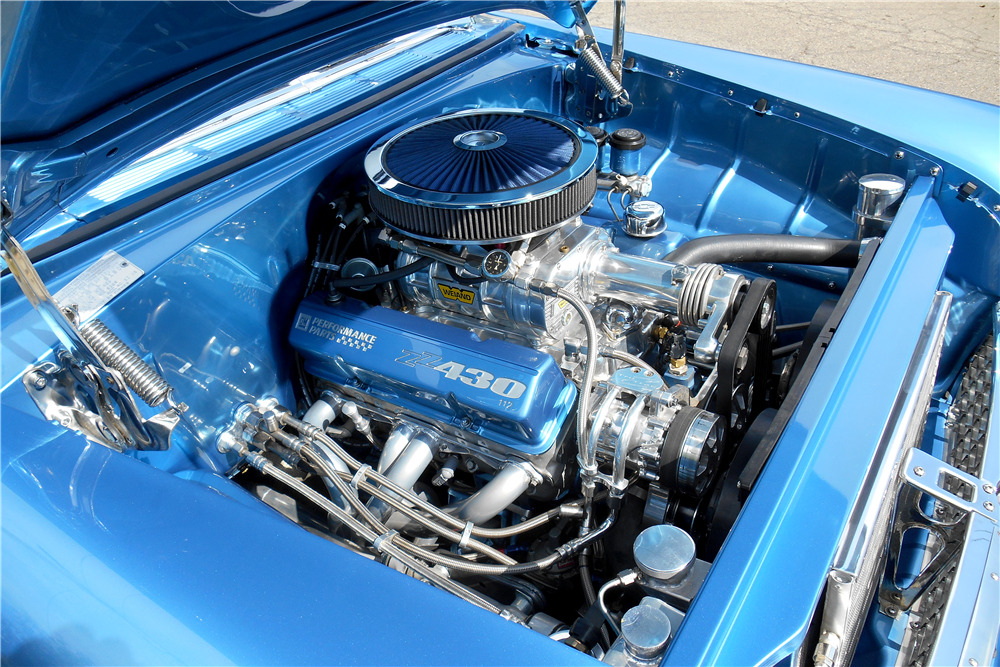 1955 CHEVROLET BEL AIR CUSTOM CONVERTIBLE - Engine - 188094