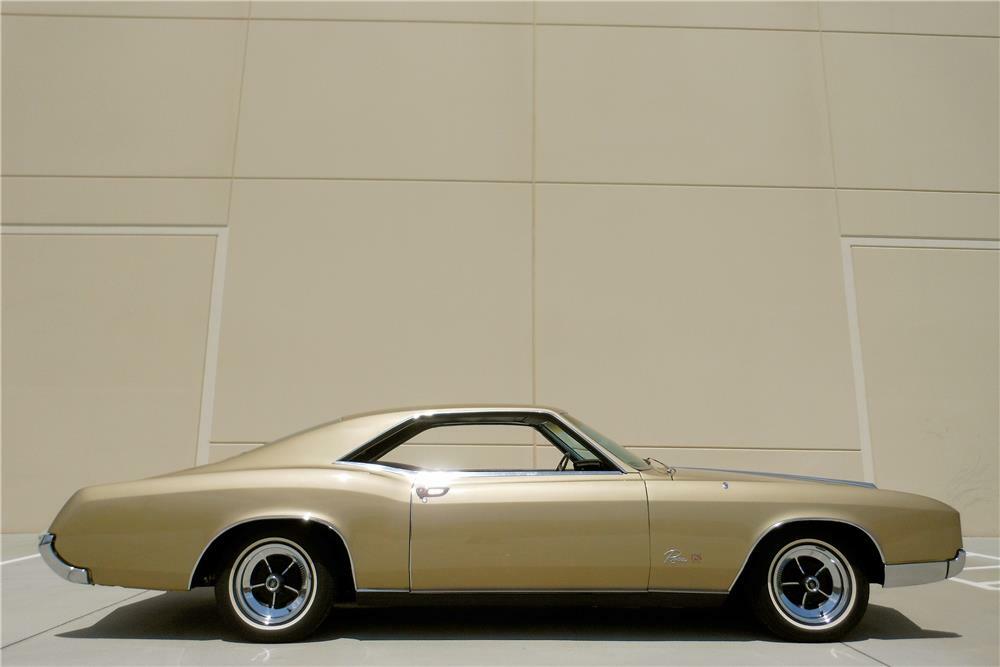 1966 BUICK RIVIERA GS HARDTOP - Side Profile - 188100