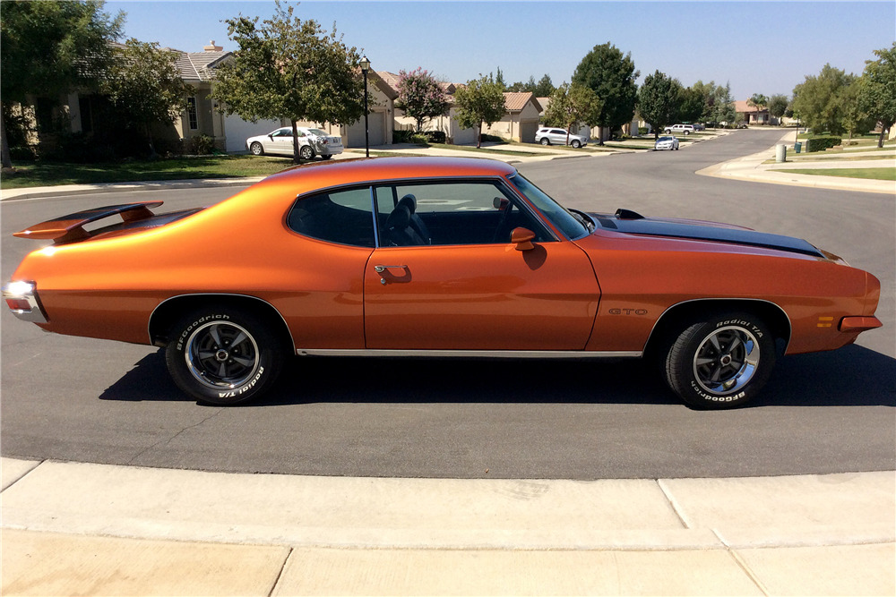 1971 PONTIAC GTO - Side Profile - 188148