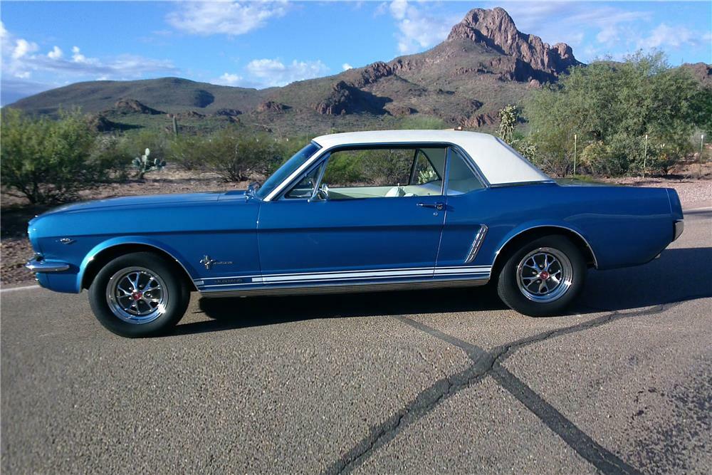 1965 FORD MUSTANG  - Side Profile - 188511