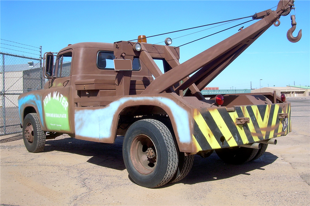 1956 DODGE CUSTOM TOW TRUCK Rear 3 4 188527 1956-dodge-custom-tow-truck-rear-3-4-188527