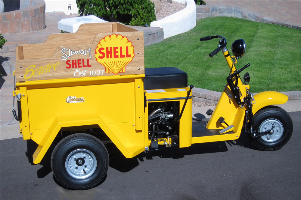 1959 CUSHMAN TRUCKSTER 3WHEELER Side Profile 188577