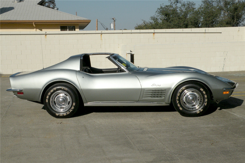 1971 CHEVROLET CORVETTE - Side Profile - 188581
