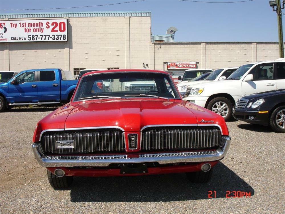 1968 MERCURY COUGAR  - Side Profile - 188667