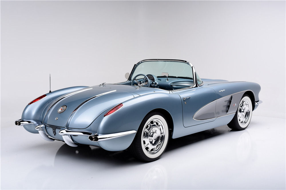 1958 CHEVROLET CORVETTE LS2 CUSTOM CONVERTIBLE - Rear 3/4 - 188682