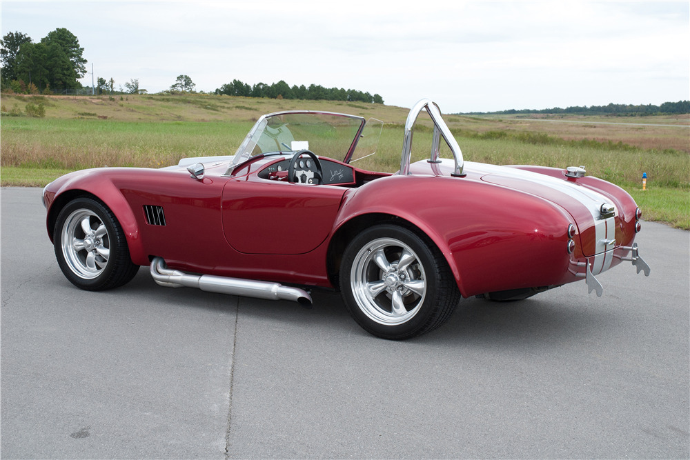 1966 SHELBY COBRA ROADSTER RE-CREATION - Rear 3/4 - 188737