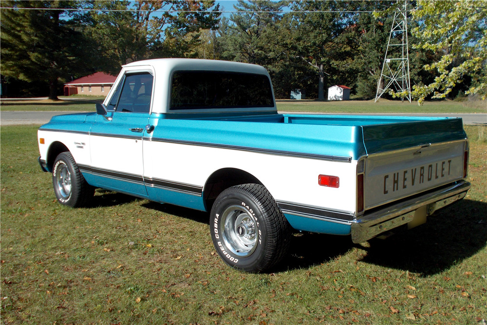 1970 CHEVROLET C-10 FLEETSIDE PICKUP - Rear 3/4 - 188751