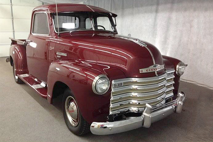 1950 CHEVROLET 3100 PICKUP - Front 3/4 - 188755