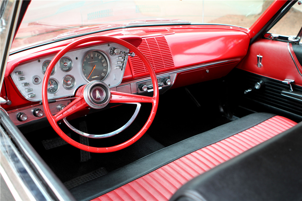 1962 PLYMOUTH FURY 413 MAX WEDGE - Interior - 188764