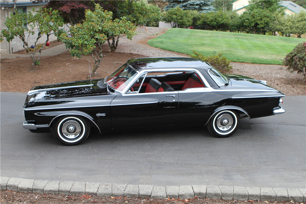 1962 PLYMOUTH FURY 413 MAX WEDGE - Side Profile - 188764