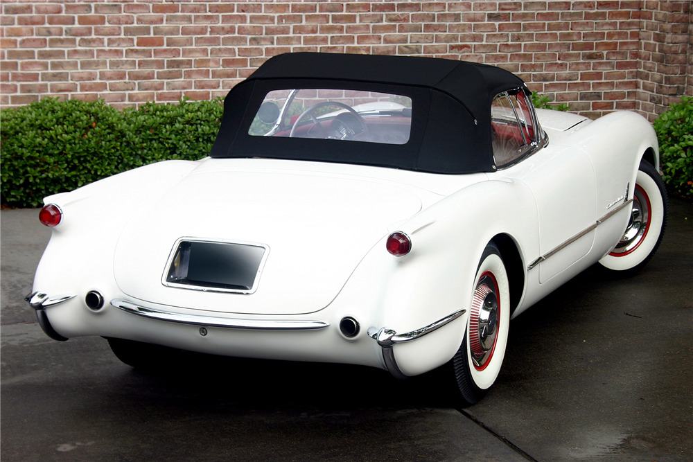 1953 CHEVROLET CORVETTE CONVERTIBLE #300 - Rear 3/4 - 188818