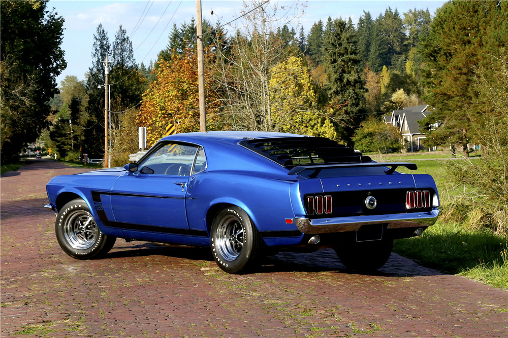1969 FORD MUSTANG BOSS 302 FASTBACK - Rear 3/4 - 188833