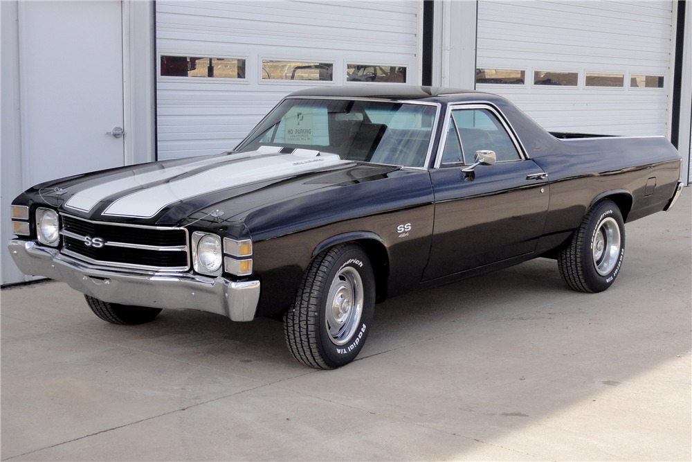 1971 CHEVROLET EL CAMINO PICKUP - Front 3/4 - 188937