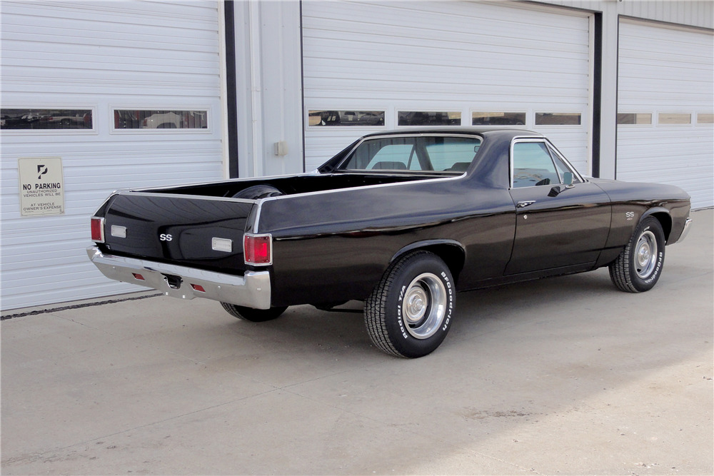 1971 CHEVROLET EL CAMINO PICKUP - Rear 3/4 - 188937