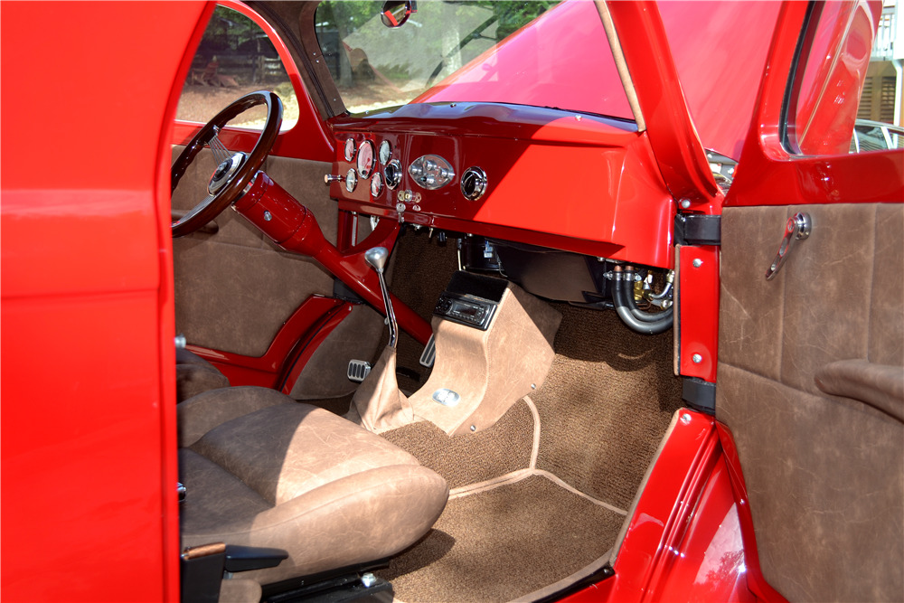 1941 WILLYS CUSTOM COUPE - Interior - 188975