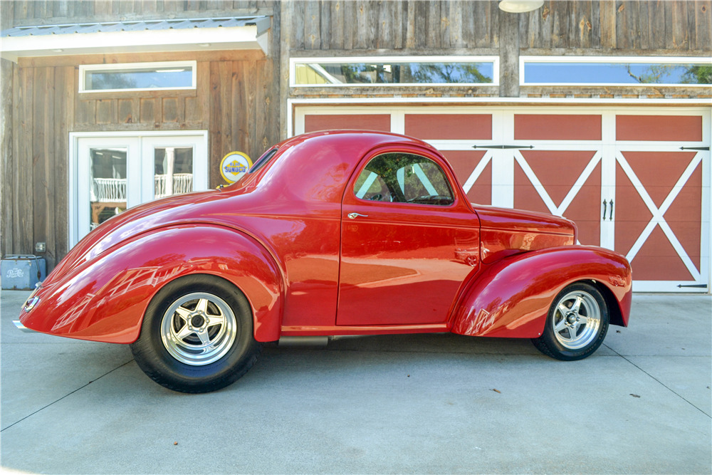 1941 WILLYS CUSTOM COUPE - Side Profile - 188975