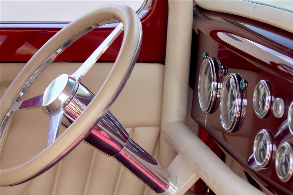 1941 WILLYS AMERICAR CUSTOM COUPE - Interior - 189012