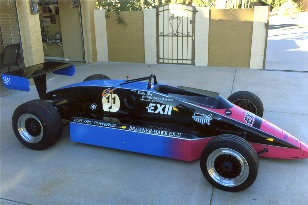 1985 Brawner Hawk Ex 11 Lola T900 Electric Indy Car 1985 Brawner Hawk Ex 11 Lola T900 Electric Indy Car Front 3