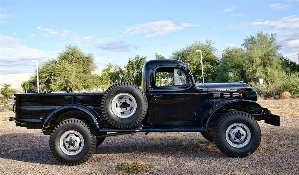 1953 DODGE POWER WAGON PICKUP - Side Profile - 189034