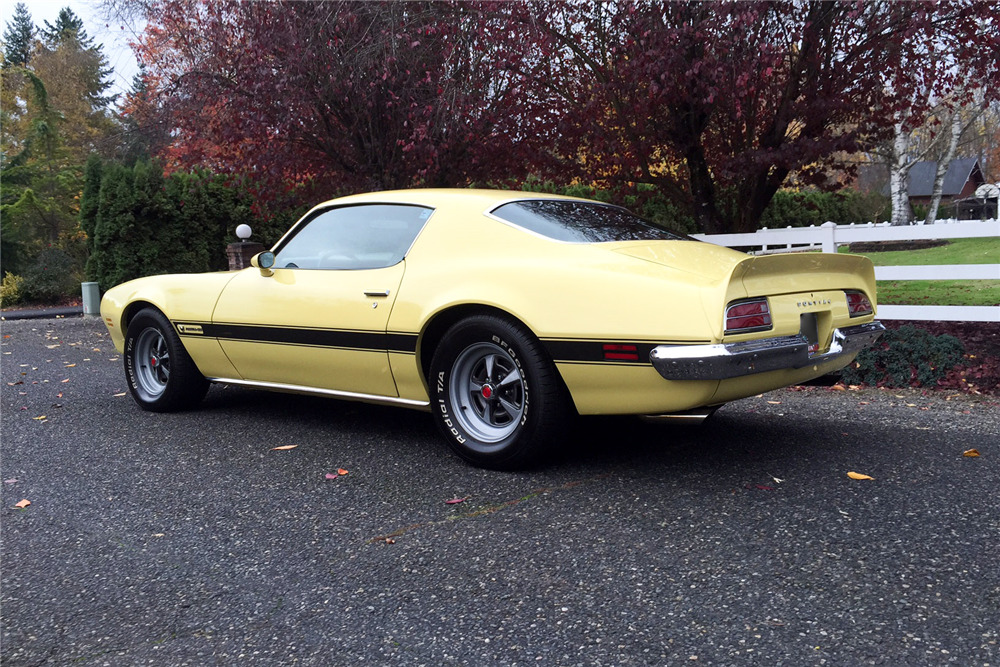 1972 PONTIAC FIREBIRD FORMULA  - Rear 3/4 - 189093