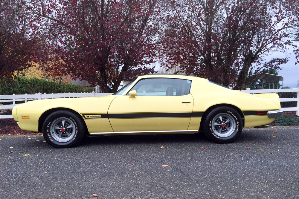 1972 PONTIAC FIREBIRD FORMULA  - Side Profile - 189093