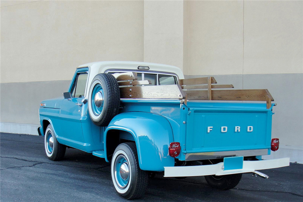 1969 FORD F-100 PICKUP - Rear 3/4 - 189109