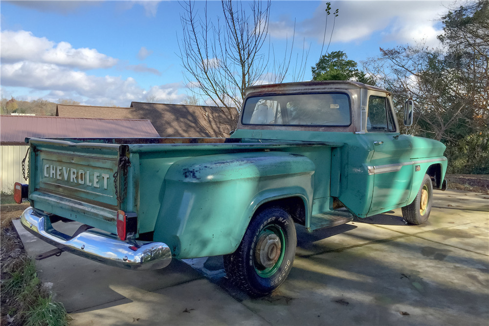 1966 CHEVROLET C-15 PICKUP - Rear 3/4 - 189113